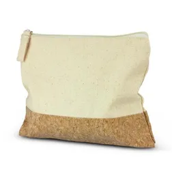 Oakridge Cotton Canvas Pencil Case with Cork Panel