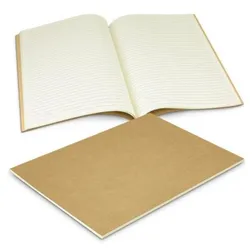 Kora Large Kraft Cardboard Notebook with Lined Pages