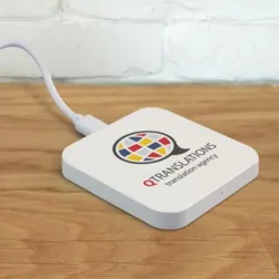 Square Wireless Phone Chargers with Fast Charging