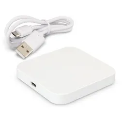 Vector Wireless Phone Charger Square Compact Desk
