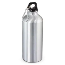 Intrepid Aluminium Water Bottle 600ml with Carabiner