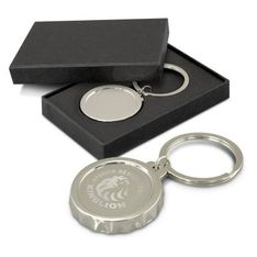 Orleans Chrome Bottle Opener Keyring with Gift Box