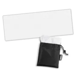 RPET Evaporative Cooling Sports Towel with Drawstring Pouch