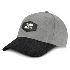 Raptor Six Panel Cotton Cap with Velcro Closure