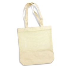 Laurel Cotton Mesh Shopping Bag with Long Handles