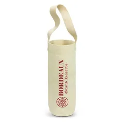 Natural Cotton Wine Bottle Tote Bag 180gsm