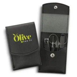 Compact Travel Manicure Set with Dome Closure