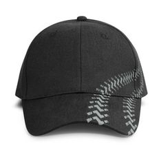 Pantera Six Panel Cotton Snapback Cap with Curved Peak