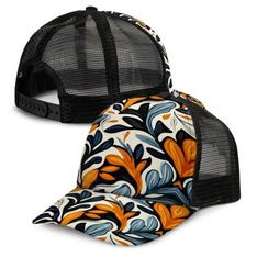 Breathable Polyester Mesh Snapback Five Panel Cap