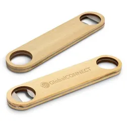 Rubberwood Handle Stainless Steel Opener