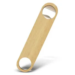Napa Sustainable Rubberwood Stainless Steel Bottle Opener