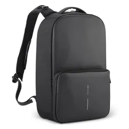 Flex Convertible Anti Theft RPET Backpack with USB Charging