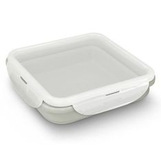 Collapsible Silicone Lunch Box with Secure Lid