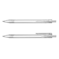 RPET Retractable Ballpoint Pen with Translucent Recycled Barrel