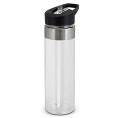 Avana Translucent Sports Bottle with Steel Handle