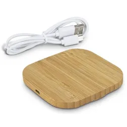 Vita Bamboo Square Wireless Charging Pad