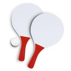 Outdoor Paddle Ball Set with Mesh Carry Bag