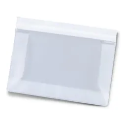 Clear Vinyl Zip Lock Storage Pouch