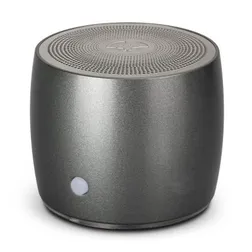 Stainless Steel Bluetooth Speaker with Bass Driver