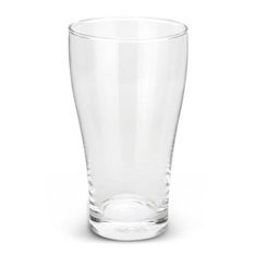 Nucleated Schooner Glass 425ml Single Wall Beer Glass
