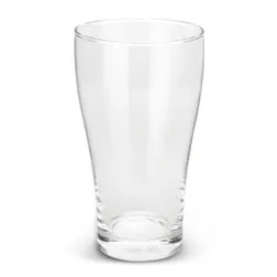 Nucleated Schooner Glass 425ml Single Wall Beer Glass