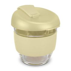 Stellar Cup Borosilicate Glass Travel Cup with Silicone Band