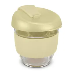 Stellar Cup Borosilicate Glass Travel Cup with Silicone Band
