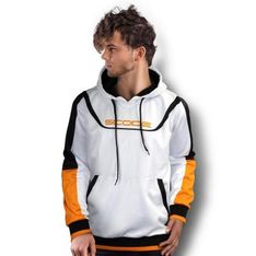 Brushed Fleece Sports Hoodie with Kangaroo Pocket