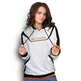 Custom Womens Sports Hoodie 280gsm Polyester Brushed Fleece