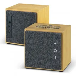 Bamboo Heather Polyester 5W Bluetooth Speaker