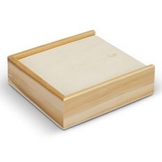 Pine Wood Card Game Set with Hardwood Dice