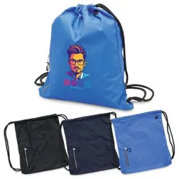 Boss Heavy Duty Ripstop Drawstring Backsack with Front Pocket