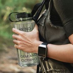 Tritan One Litre Drink Bottle with Carry Handle