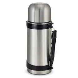 Mitre Stainless Steel Vacuum Flask with Carry Handle