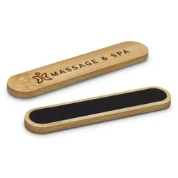 Eco Friendly Bamboo Nail File With Emery Board