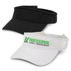 Adjustable Polyester Mesh Sports Visor with Sweatband