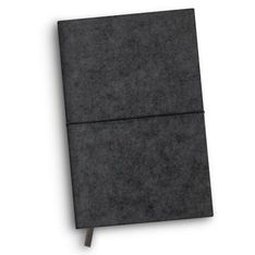 RPET Felt Soft Cover A5 Notebook with Elastic Closure