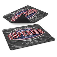 Slimline Polyester Mouse Mat with Non Slip Rubber Base