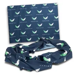Polyester Infinity Scarf Overlock Edge