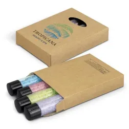 Rose Tea Tree Lavender Peppermint Bath Salt Tubes