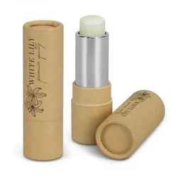 Vanilla Scented Kraft Cardboard Tube Lip Care