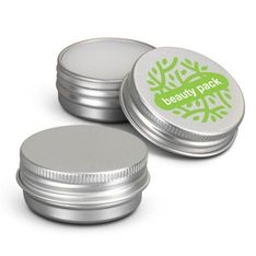 Vanilla Scented Lip Balm in Aluminium Travel Tin