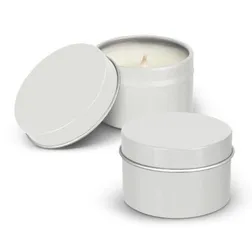 Suite Travel Tin Soy Wax Vanilla Scented Candle