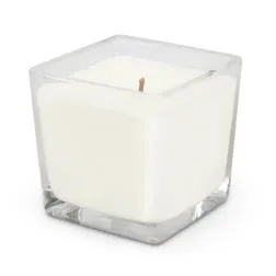 Ambient Glass Vessel Soy Wax Vanilla Aromatherapy Candle