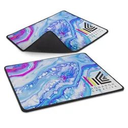 Deluxe Large Spandex Surface Mouse Mat with Rubber Base