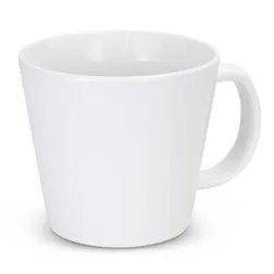 Kona White Ceramic Latte Art Coffee Mug