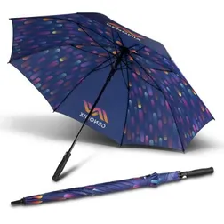Full Colour Pongee Windproof Auto Open Umbrella
