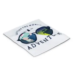 Microfibre Cleaning Cloth with Overlock Edge