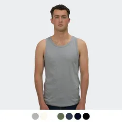 150gsm Combed Cotton Mens Tank Tops Australia