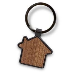 Santo House Shaped Wooden Keyring with Gift Box
